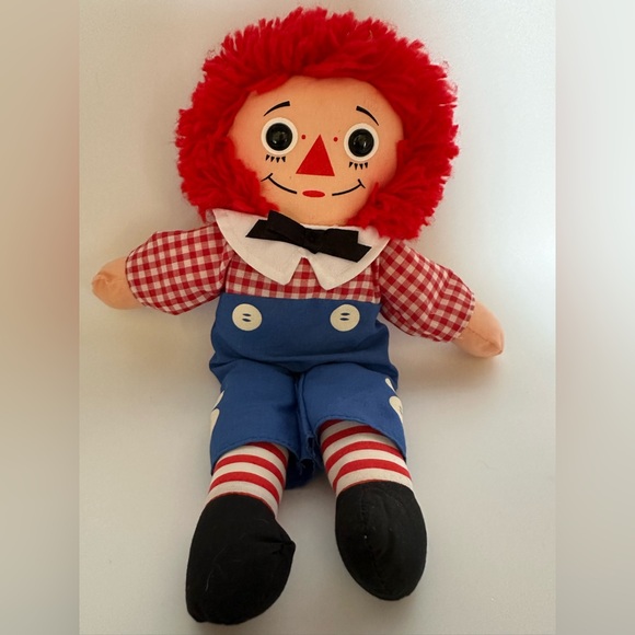 Hasbro Other - 1987 Playskool Raggedy Andy Rag Boy Doll 12" New